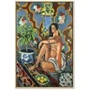 Artgeist Paveikslas - Henri Matisse – Decorative Figure on Ornamental Ground