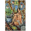 Artgeist Paveikslas - Henri Matisse – Decorative Figure on Ornamental Ground
