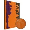 Artgeist Paveikslas - Henri Matisse – Juodas and Violet Arabesques on Oranžinis