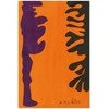 Artgeist Paveikslas - Henri Matisse – Juodas and Violet Arabesques on Oranžinis