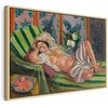 Artgeist Paveikslas - Henri Matisse – Reclining Odalisque with Magnolias