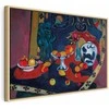Artgeist Paveikslas - Henri Matisse – Still Life with Fruit and Bronze Statuette
