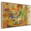 Artgeist Paveikslas - Henri Matisse – Woman with Gladioli