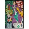 Artgeist Paveikslas - Henri Matisse – Woman in a Violetinė Coat