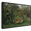 Artgeist Paveikslas - Henri Rousseau – Le Lion ayant faim se jette sur l'Antilope
