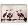 Artgeist Paveikslas - Herons painted with ink