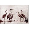 Artgeist Paveikslas - Herons painted with ink
