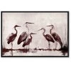 Artgeist Paveikslas - Herons painted with ink