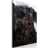 Artgeist Paveikslas - Heart of Mountain Landscape (1-part) - Clouds Amid Rocks