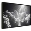 Artgeist Paveikslas - Hope in the Clouds: Inspiring Rays of the Sun – Awaken Emotions