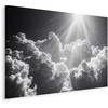Artgeist Paveikslas - Hope in the Clouds: Inspiring Rays of the Sun – Awaken Emotions