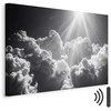 Artgeist Paveikslas - Hope in the Clouds: Inspiring Rays of the Sun – Awaken Emotions