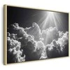 Artgeist Paveikslas - Hope in the Clouds: Inspiring Rays of the Sun – Awaken Emotions
