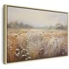 Artgeist Paveikslas - Impressionist meadow – field landscape in a pastel colour palette