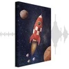 Artgeist Paveikslas - Into the Unknown by Rocket (1 Part) Vertical