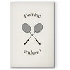 Artgeist Paveikslas - Juodas Badminton Rackets