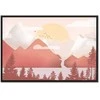 Artgeist Paveikslas - Landscape at Sunset (1 Part) Wide