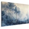 Artgeist Paveikslas - Landscape with Trees in Illustrative Style Fairy-Tale Mėlyna Forest