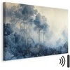 Artgeist Paveikslas - Landscape with Trees in Illustrative Style Fairy-Tale Mėlyna Forest