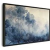 Artgeist Paveikslas - Landscape with Trees in Illustrative Style Fairy-Tale Mėlyna Forest