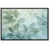 Artgeist Paveikslas - Large Leaves in Shades of Žalias-Mint: Botanical Motif