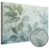 Artgeist Paveikslas - Large Leaves in Shades of Žalias-Mint: Botanical Motif