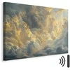 Artgeist Paveikslas - Last Breath of the Day: Clouds Illuminated by Evening Glow
