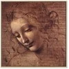 Artgeist Paveikslas - Leonardo da Vinci – Head of a Young Woman (Leda)