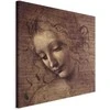 Artgeist Paveikslas - Leonardo da Vinci – Head of a Young Woman (Leda)