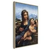 Artgeist Paveikslas - Leonardo da Vinci – Madonna With a Distaff