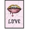 Artgeist Paveikslas - Liquid Lips (1 Part) Vertical