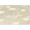 Artgeist Paveikslas - Little Conqueror - A Mouse in Heart Pajamas on the Moon Among Clouds