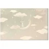 Artgeist Paveikslas - Little Conqueror - A Mouse in Heart Pajamas on the Moon Among Clouds