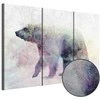 Artgeist Paveikslas - Lonely Bear (3 Parts)