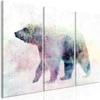 Artgeist Paveikslas - Lonely Bear (3 Parts)