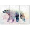Artgeist Paveikslas - Lonely Bear (3 Parts)