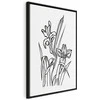 Artgeist Paveikslas - Love Irises (1 Part) Vertical