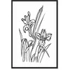 Artgeist Paveikslas - Love Irises (1 Part) Vertical