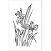 Artgeist Paveikslas - Love Irises (1 Part) Vertical