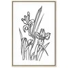 Artgeist Paveikslas - Love Irises (1 Part) Vertical