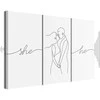 Artgeist Paveikslas - Love Triptych (3 Parts)