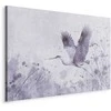 Artgeist Paveikslas - Majestic flight - a crane in flight in monochrome