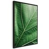 Artgeist Paveikslas - Malachite Leaf (1 Part) Vertical
