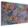 Artgeist Paveikslas - Map: Jackson Pollock inspiration