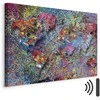 Artgeist Paveikslas - Map: Jackson Pollock inspiration