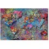 Artgeist Paveikslas - Map: Jackson Pollock inspiration