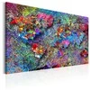 Artgeist Paveikslas - Map: Jackson Pollock inspiration