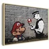 Artgeist Paveikslas - Mario and Cop by Banksy