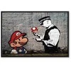 Artgeist Paveikslas - Mario and Cop by Banksy