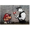 Artgeist Paveikslas - Mario and Cop by Banksy